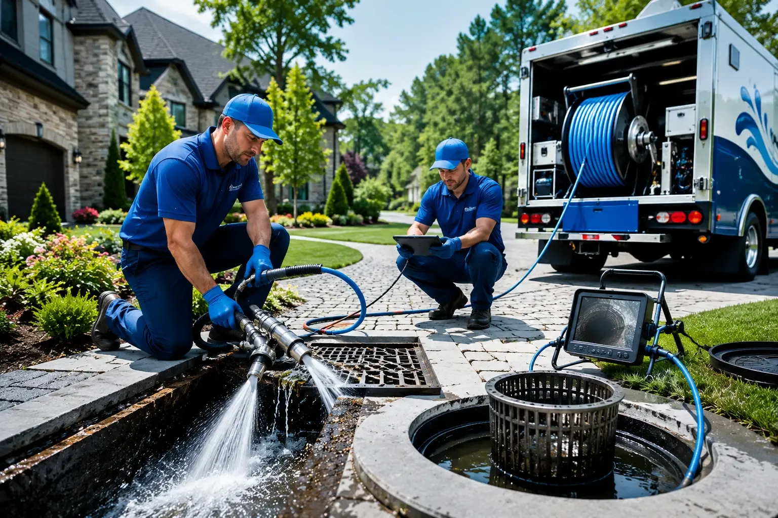 Local outdoor drain cleaning professionals in Drummond, WI
